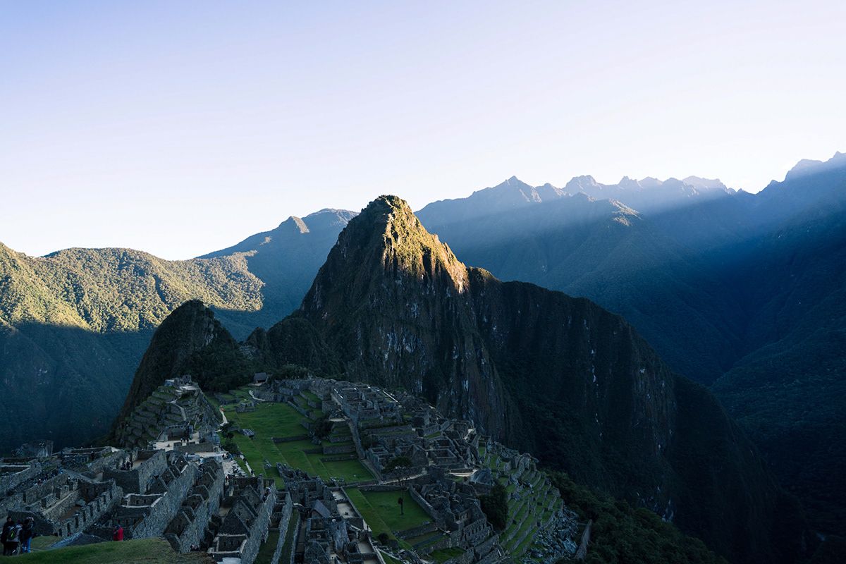 Morning in the high Andes along the Salkantay route, Peru