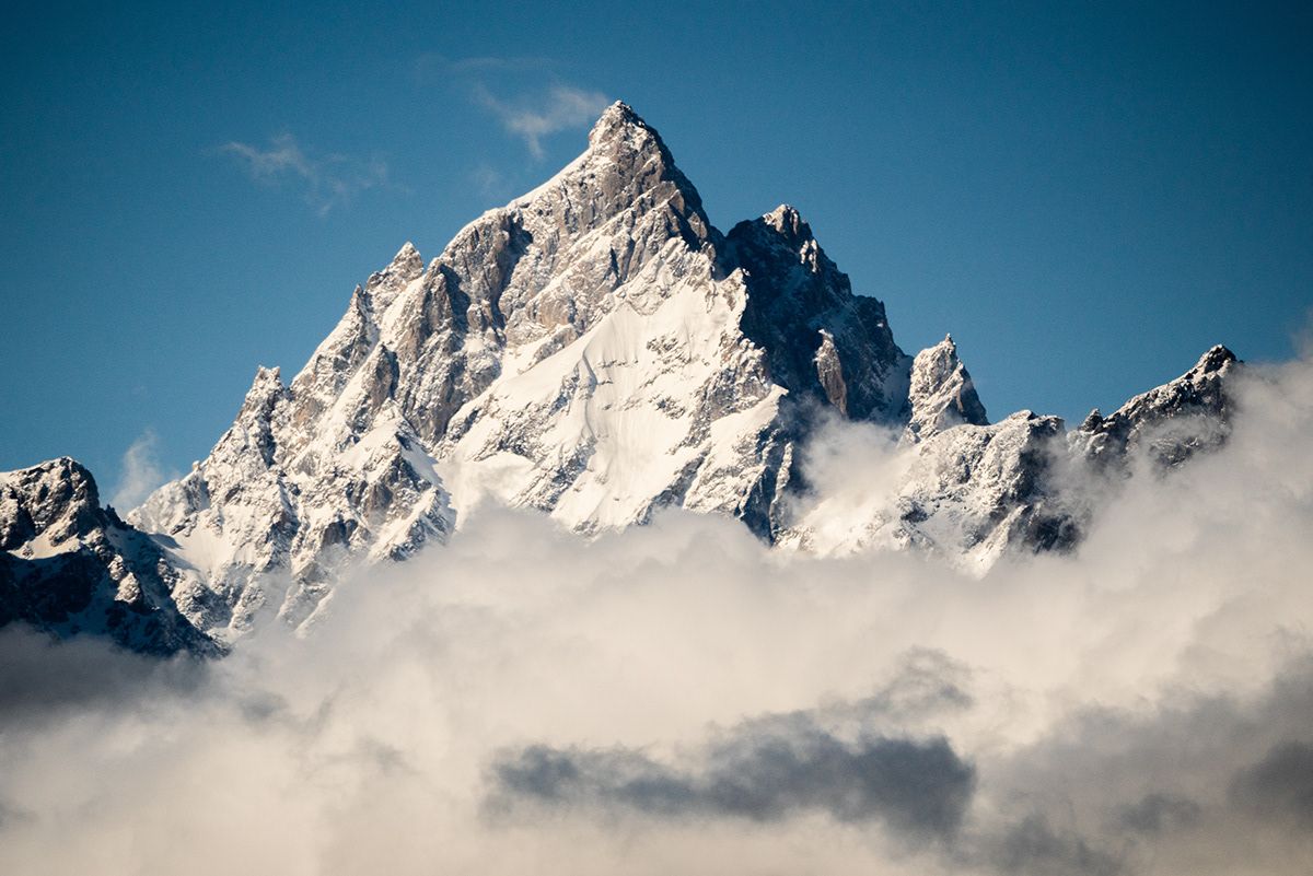 Grand Teton, USA. Photograph by Jonathan Byrne.