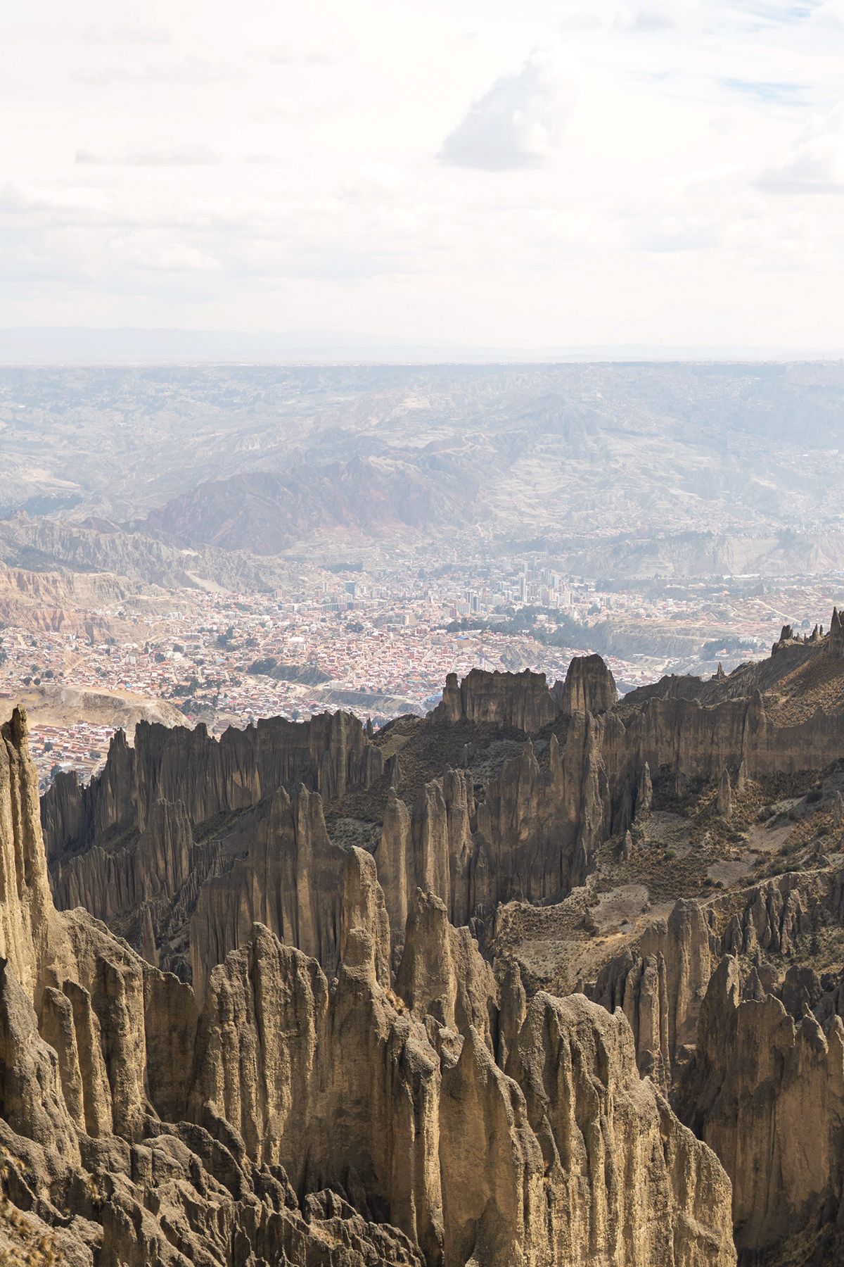 La Paz, Bolivia. Photograph by Jonathan Byrne.
